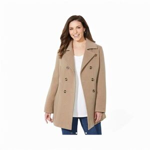Catherine’s Trapunto Stitch Peacoat like new size 4XL